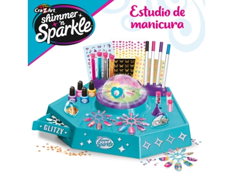 Estúdio de Nail Art c/light dome SHIMMER 'N SPARKLE