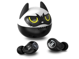 Microfone Tws Design Cool Bat Para Apple Yizhood Bluetooth Preto