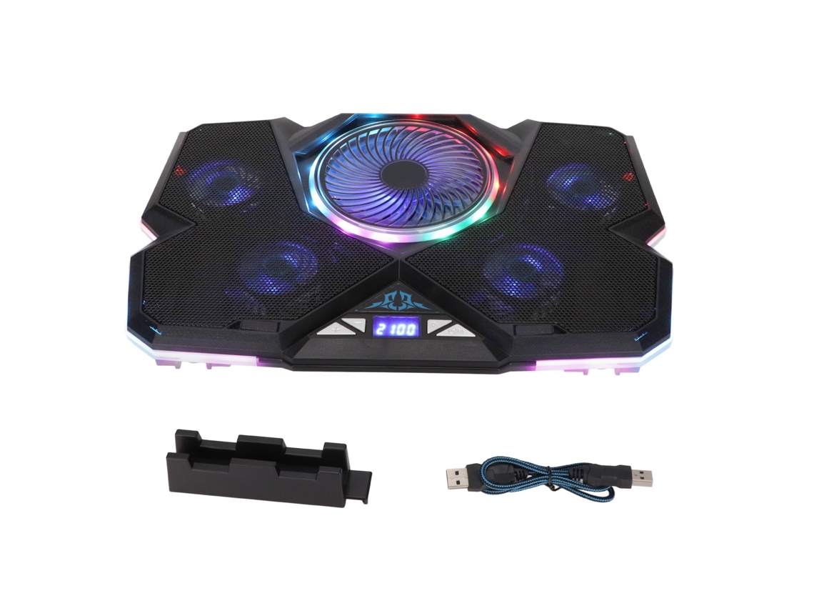 Cooler para laptop de 12 a 17,3 polegadas com 12 modos RGB Outros