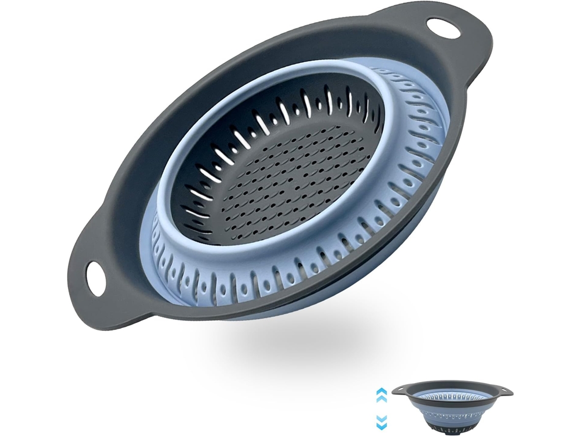 Silicone de Colador de Cozinha Dobrável ZYBLSSBB (orbicular)
