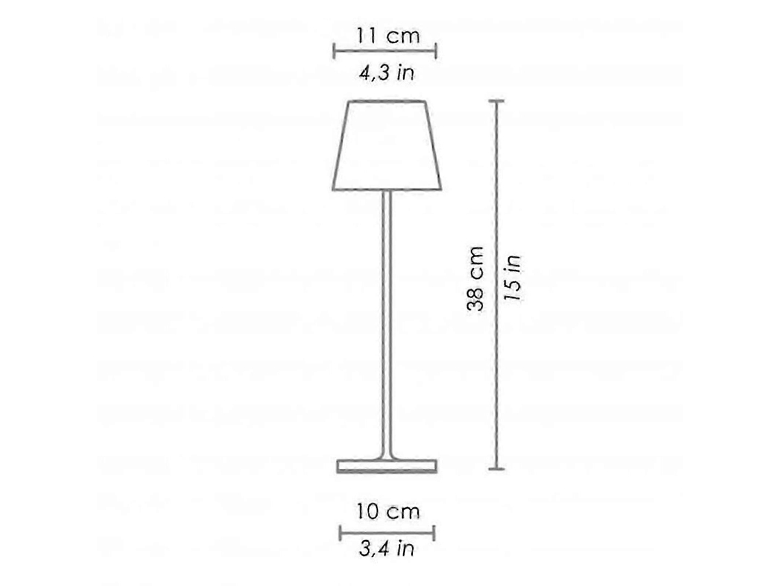 Scandinavian Style Dimmable Led Desk Lamp For Officeblack