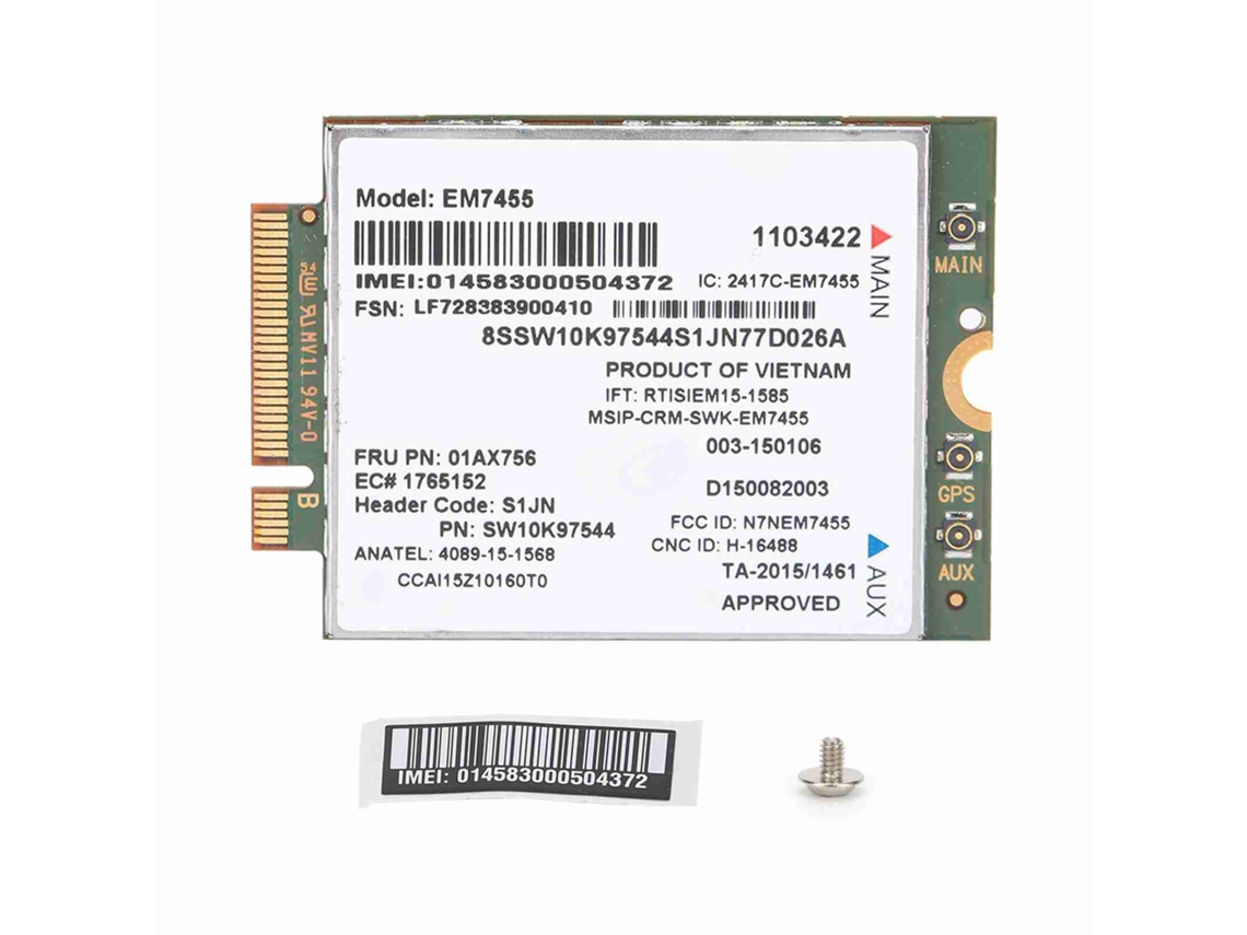 Placa De Rede (módulo Sem Fio 4g Lte De 300 Mbps)