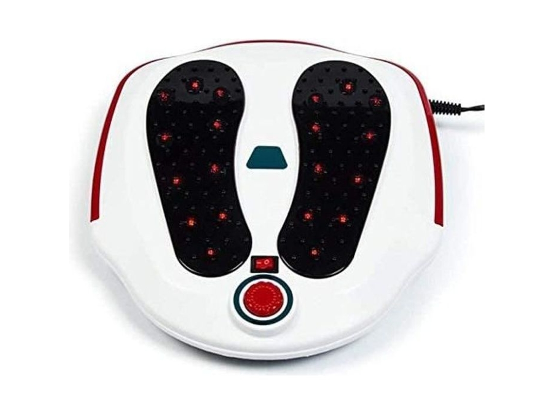 Dispositivo de massagem - Dispositivo de circulação de pés Cuidados com os pés e relaxamento do estresse Home Office EU Plug - Branco
