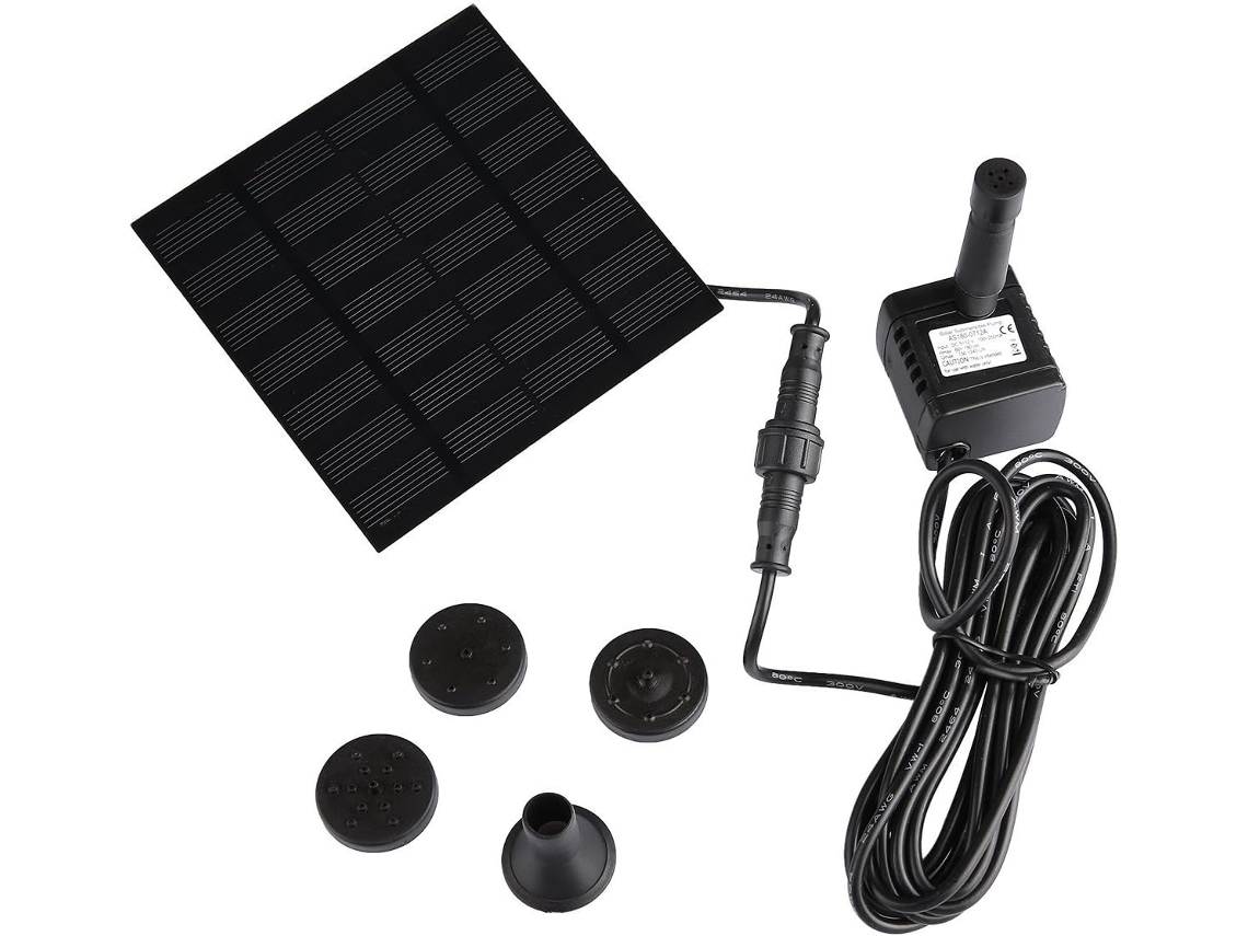 1 Unidade De Bomba Solar Miniatura Atualizada De 7v Para Fonte De Jardim Ou Lago.