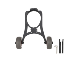 Suporte de Rodas Auxiliares Mali para Scooter Elétrico Max G30 com Estante de Armazenamento
