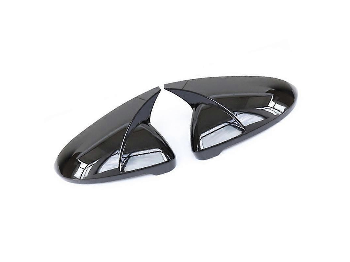 Capinha De Retrovisor Traseiro Mazda Cx4 Fibra De Carbono Chifre Casca Decoração Preto Brilhante