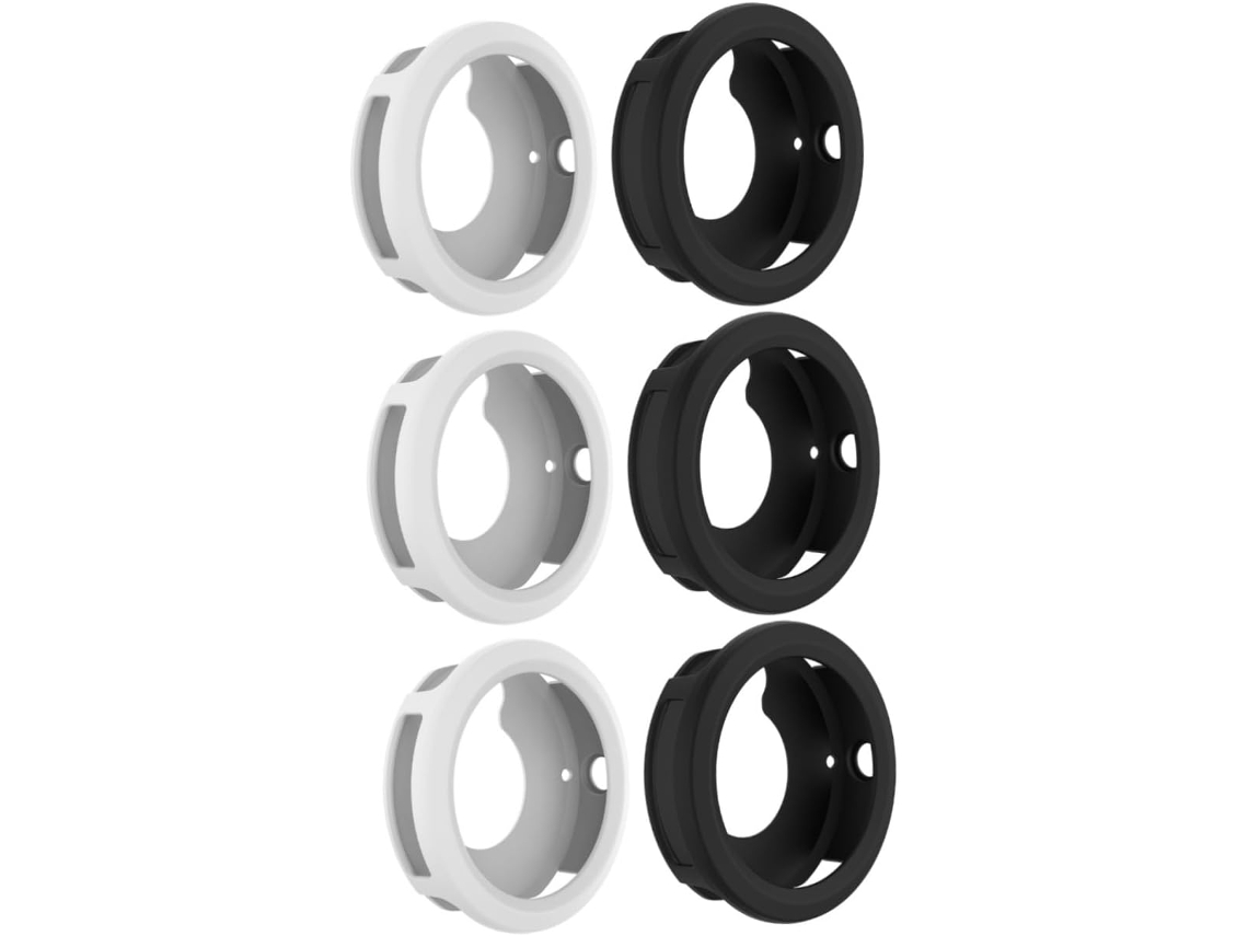 Conjunto De 6 Capas Silicone Para Relógios Inteligentes Compatíveis,