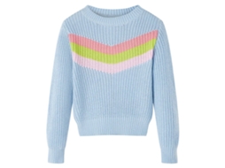 Camisola De Malha Para Criança Azul 128