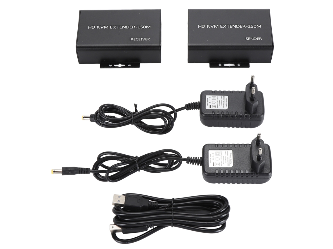 Extensor Mali Kvm Hd 1080p Transmissão Sem Compressão até 150m Interface Multimídia