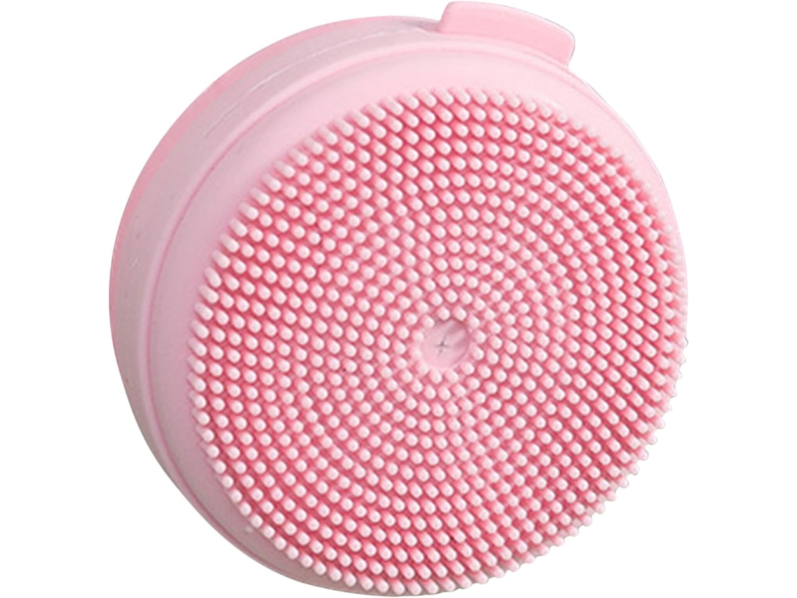 Escova De Banho Multifuncional Esfoliante Silicone Jojofuny, Rosa, Com Cerdas Macias E Cordão, Escova De Massagem