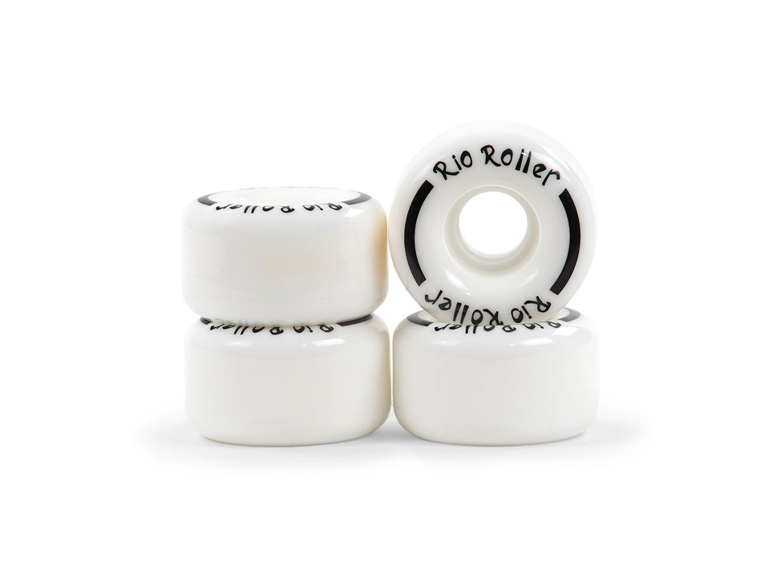 Coaster 4 Units Branco Lrio Roller