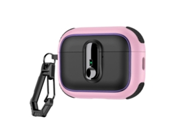 Estojo Magnético Armor Para Fones De Ouvido Sem Fio Airpods Pro Com Trava De Segurança