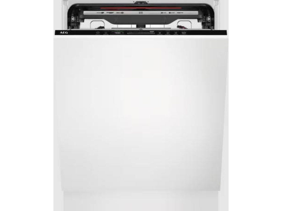 Máquina de Lavar Loiça Encastre AEG FSK76727P (14 Conjuntos - 59.8 cm - Painel Preto)
