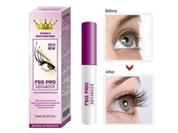 Fluido de Crescimento de Cílios Natural Feg Pro Alongamento Extensão 3ml Ferramenta de Maquiagem