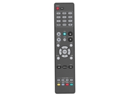 Controle remoto RC033SR para TV LCD, preto, acessórios de reposição CHABERLU
