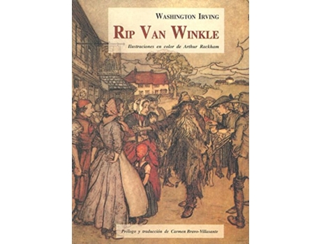 Livro Rip Van Winkle de Washington Irving (Espanhol)