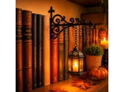 Luminaria de Estante, Mini Luzes para Halloween, Presente para