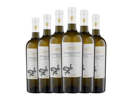 Vinho branco UGGIANO Seratina Vermentino Toscana (0.75 L - 6 Unidades)