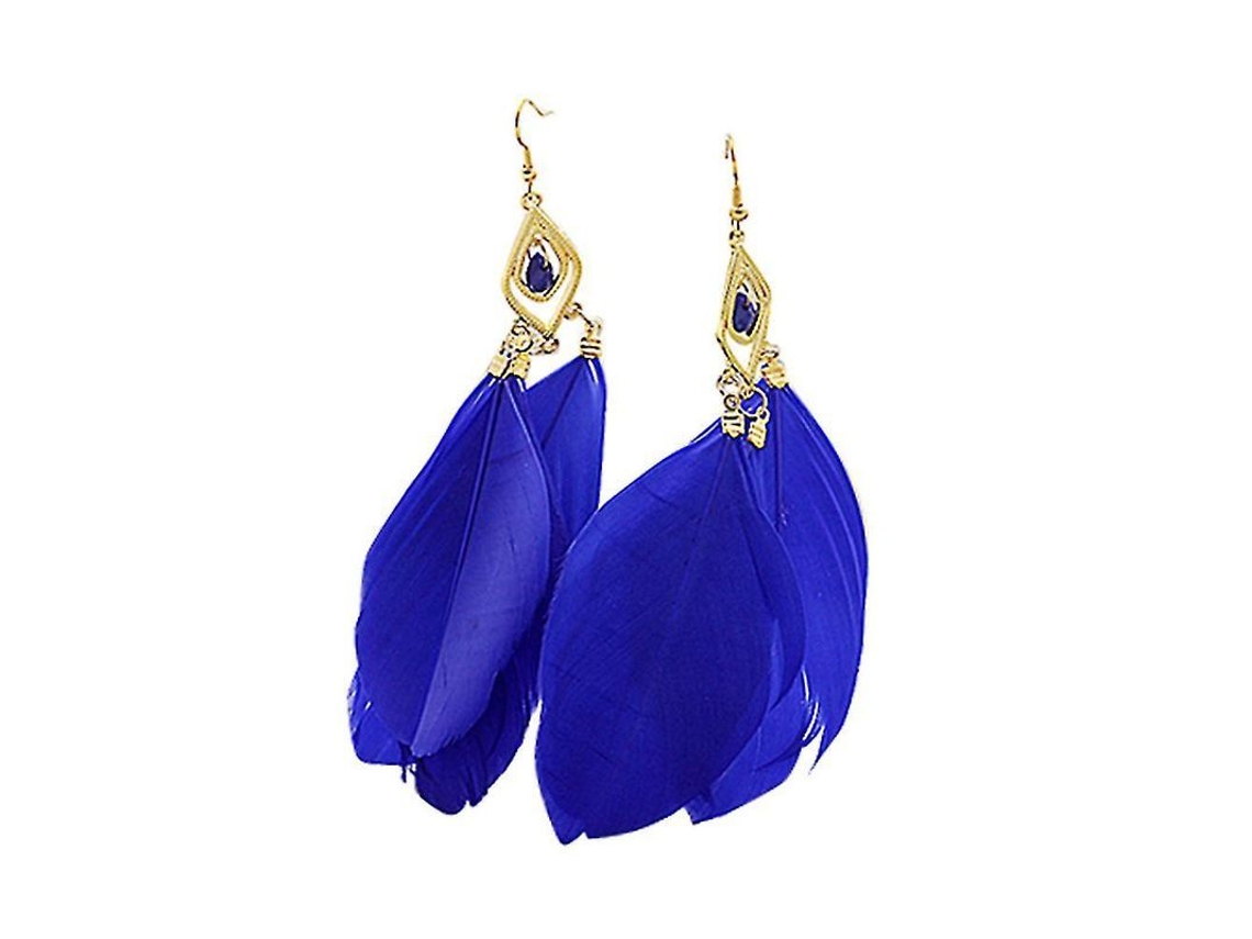 2026 pendientes de Plumas para Mujer Elegantes Colgantes para Boda Fiesta Prom Regalo Farfi
