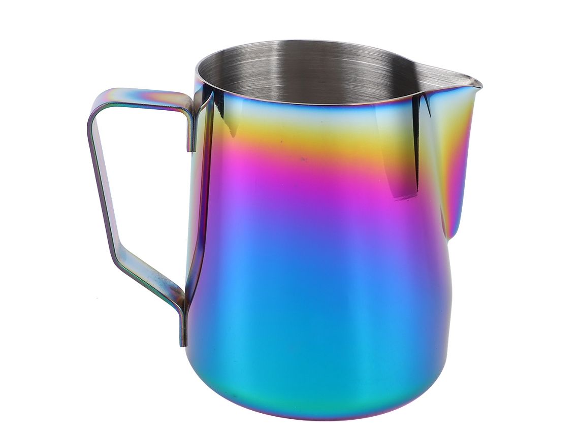 Jarro de Aço Inoxidável para Espumar Café 600ml para Latte Art e Café LAXISCREED