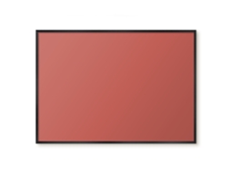 Magnetic Board For Wall Dark Salmon For The Bedroom Espelharte (100x70 Cm)