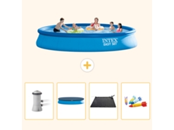 Intex Piscina Easy Set Redonda - 457x84 Cm - 5-peças S211