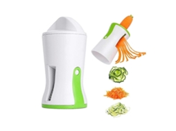 Descascador De Legumes Portátil Em Aço Inoxidável, Cortador Espiralizador, Verde Everley891