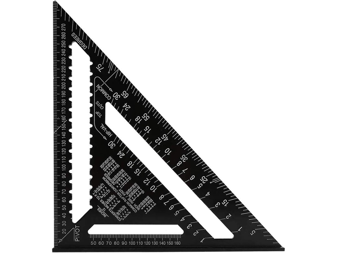 Ferramenta de Jardinagem: Placa Triangular de Liga de Alumínio de Alta Precisão 7 Polegadas
