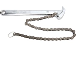 Chave de Corrente para Tubos, Ferramenta de Catraca Ajustável, 23 Cm SFUSHOS
