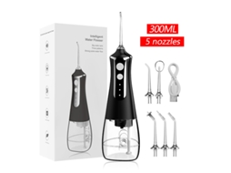 Irrigador Manual Portátil Preto, Compacto, Fácil de Transportar para Adultos, Uso em Qualquer Lugar STELASPLEN