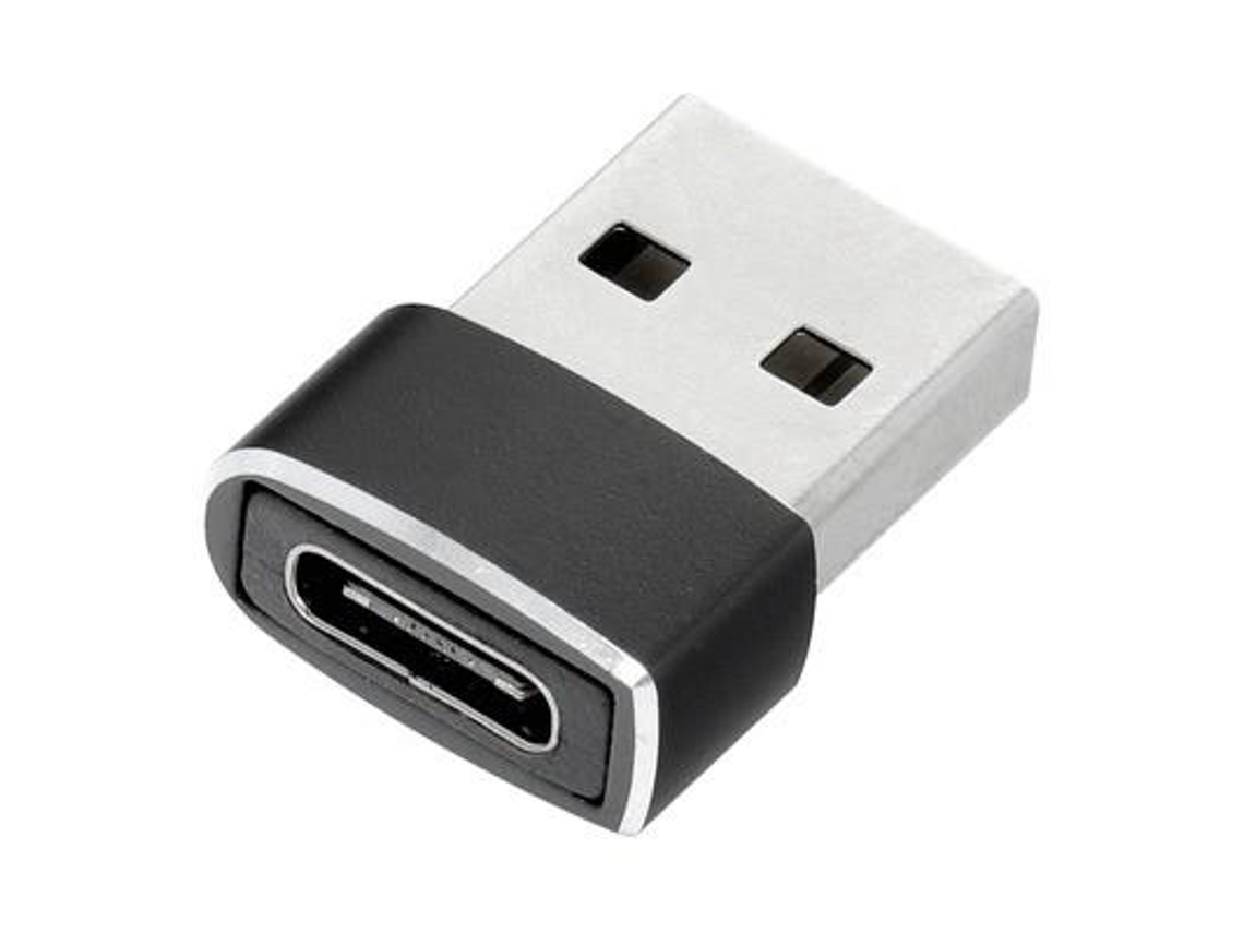 Cabo Adaptor Typ C a Preto