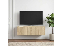 Vidaxl Gabinete de Tv de Parede Carvalho Sonoma 98 X 31 X 30 Cm