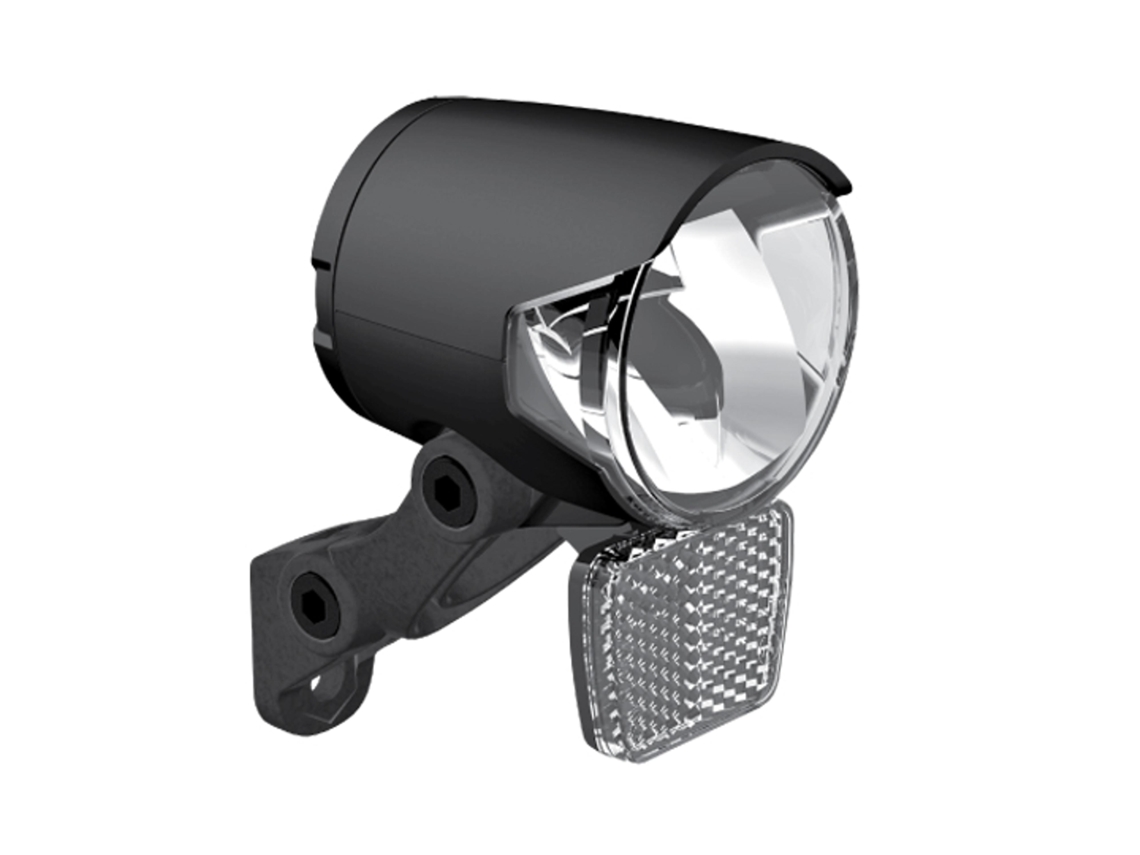 Iluminação de Bicicleta Dianteira com Suporte para Garfo e Guidão HERRMANS