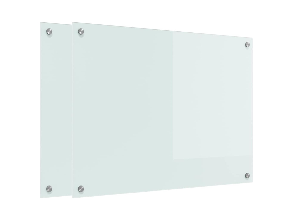 Conjunto 2 Superfície De Cozinha Vidaxl Branco (80 X 60 Cm)