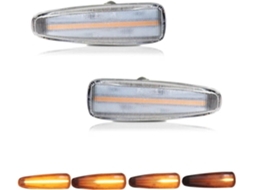 Piscas De Led Âmbar Para Mitsubishi Mirage Outlander, Luzes De Posição Laterais, Refletores, Luzes De Freio Lanterna