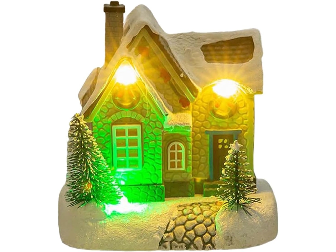 Casas De Vila Natalina, Conjuntos De Decorações De Natal | Decorações Sazonais
