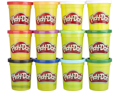Plasticina PLAYDOH 12 Pots De Inverno Em Cor 4 Oz (Idade Mínima: 2 anos)