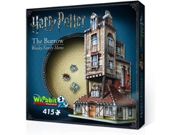 Puzzle 3D HARRY POTTER The Burrow: Weasley Family Home (Idade Mínima: 12 - 415 Peças)