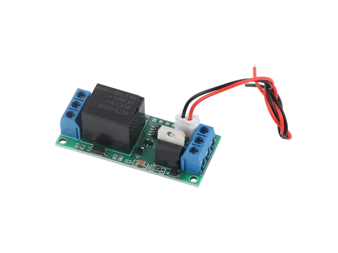 Laxiscreed Módulo De Relé 12v Com Interruptor, Auto-travamento, Botão De Início E Paragem