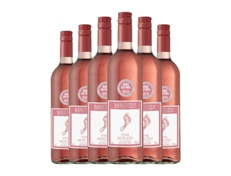 Vinho branco BAREFOOT Pink California (0.75 L - 6 Unidades)