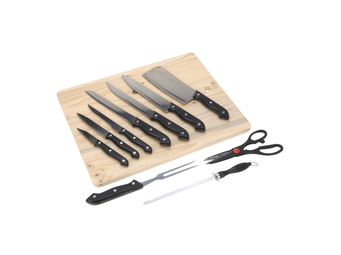 Conjunto De Faca para Cozinha De 11 Peças Well Home Wellhome