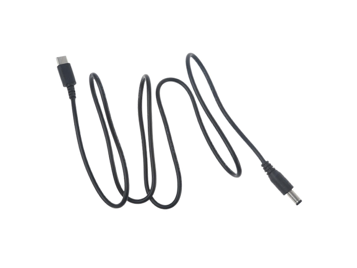 Lurelia Cabo De Carregamento Usb-c Para Dc 5,5 X 2,1 Mm, Indicador Led, 5.5x2.1mm, 5 V, Routers E Modems