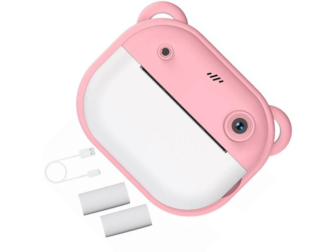 Diversão Instantânea a Cada Clique! Mini Câmera Digital Infantil com Impressão Instantânea. TAISHENGDA