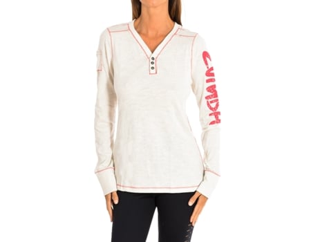Sweatshirt de Mulher ZUMBA Algodão Bege (S)