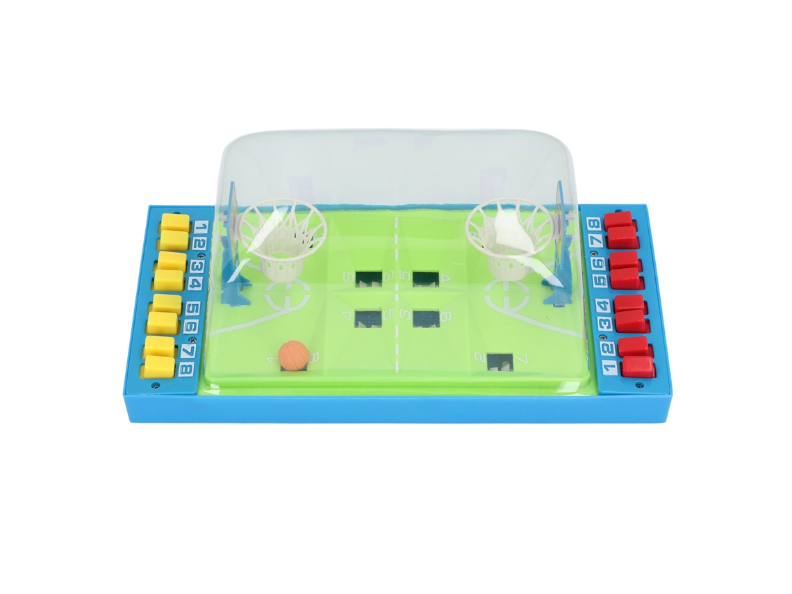 Ats juego Interactivo de Baloncesto para Dedos Juego de Mesa de Baloncesto para 2 Jugadores Mejora La Destreza Digital Top Blue