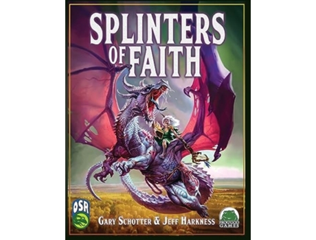 Livro Splinters of Faith 2022 OSR PB de Gary Schotter e Jeff Harkness (Inglês)