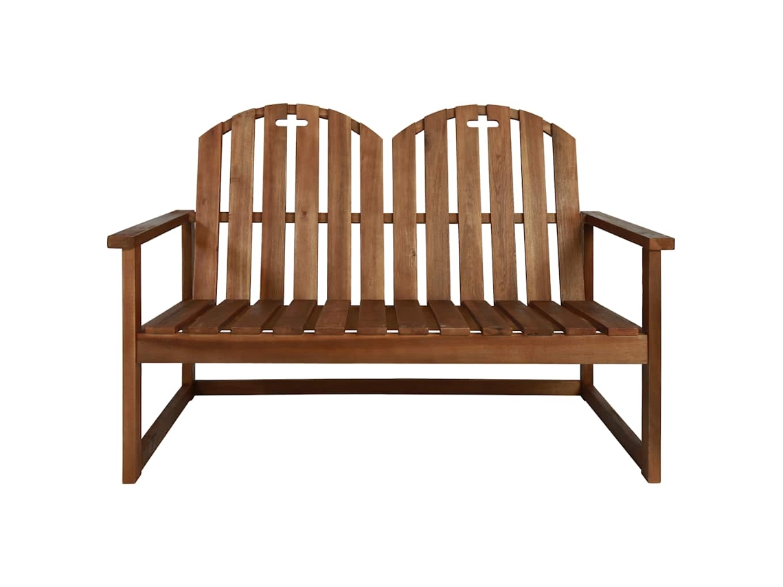 Maison Exclusive - 4 Pcs Conjunto Lounge Exterior Madeira Acácia Maciça