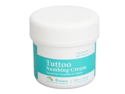 Creme Para Dormir A Dor E Cuidado Pós-tattoo 50ml - Sem Cheiro, Não Gordinho, Rápido Absorção