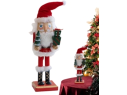 Quebra-nozes Papai Noel Quebra-nozes De Madeira 27 Cm |