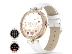 Smartwatch Feminino Bluetooth Chamada Ios/Android Branco VEANXIN